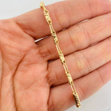 Bracelet Rustica 4.4g / 7 3/4 in / 3.7mm Yellow Gold 18K