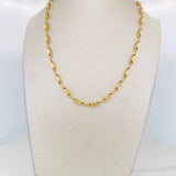Rustic Chain 12.65g / 24 in / 3.55mm 18K Yellow Gold
