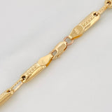 Rustic Cylinder Chain 14.65g / 26 in / 3.95mm Yellow Gold 18K