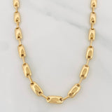 Rustic Chain Pendant 15.95g / 26 in / 4.5mm Yellow Gold 18K