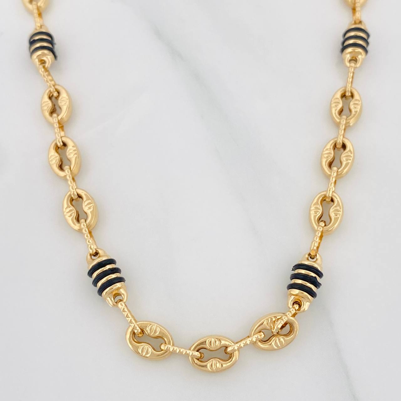 Cadena Rustica GC 15.4g / 26 in / 4.35mm Oro Amarillo 18K