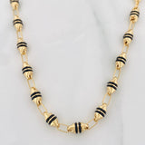 Cadena Rustica Barril 13.85g / 24 in / 4.35mm Oro Amarillo 18K