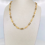 Rustic Chain Crown 13.55g / 24 in / 4.35mm Yellow Gold 18K
