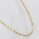 Cadena Escalera Volga 3.25g / 24 in / 2.6mm Oro Amarillo 18K