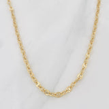 Cadena Escalera Volga 3.25g / 24 in / 2.6mm Oro Amarillo 18K