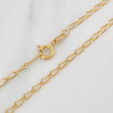 Cadena Espiga 4.75g / 20 in / 2.05mm Oro Amarillo 18K