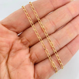Cadena Espiga 4.75g / 20 in / 2.05mm Oro Amarillo 18K