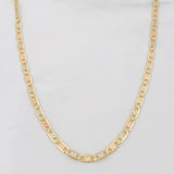 Cadena Escalera Plana 5.2g / 20 in / 2.3mm Tres Oros 18K