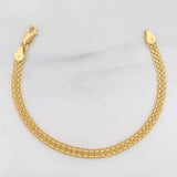 Bismark Bracelet 5.35g / 7 in / 4.7mm 18K Yellow Gold