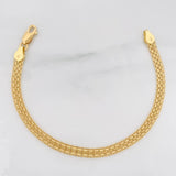 Pulso Chino 5.35g / 7 in / 4.7mm Oro Amarillo 18K