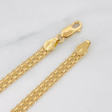Pulso Chino 5.35g / 7 in / 4.7mm Oro Amarillo 18K