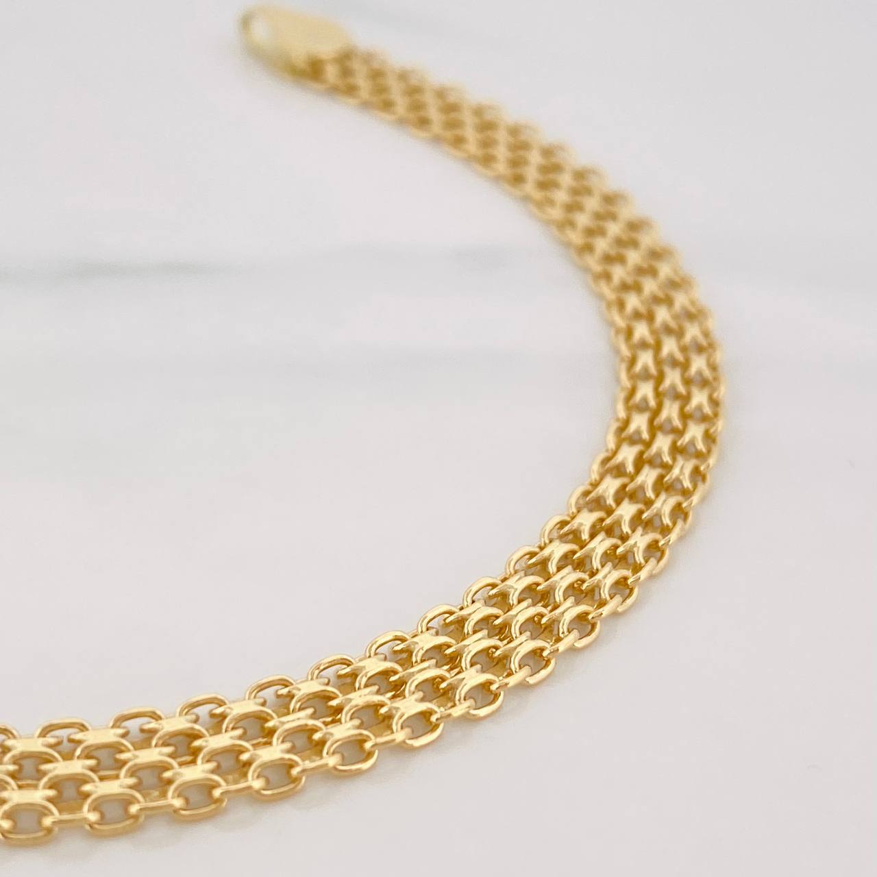 Bismark Bracelet 8.8g / 8 1/4 in / 8.8mm 18K Yellow Gold