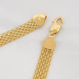 Pulso Chino 13.4g / 7 3/4 in / 8.8mm Oro Amarillo 18K