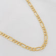 Cadena Figaro 6.6g / 24 in / 4mm Oro Amarillo 18K