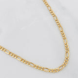 Cadena Figaro 2.2g / 20 in / 2.2mm Oro Amarillo 18K