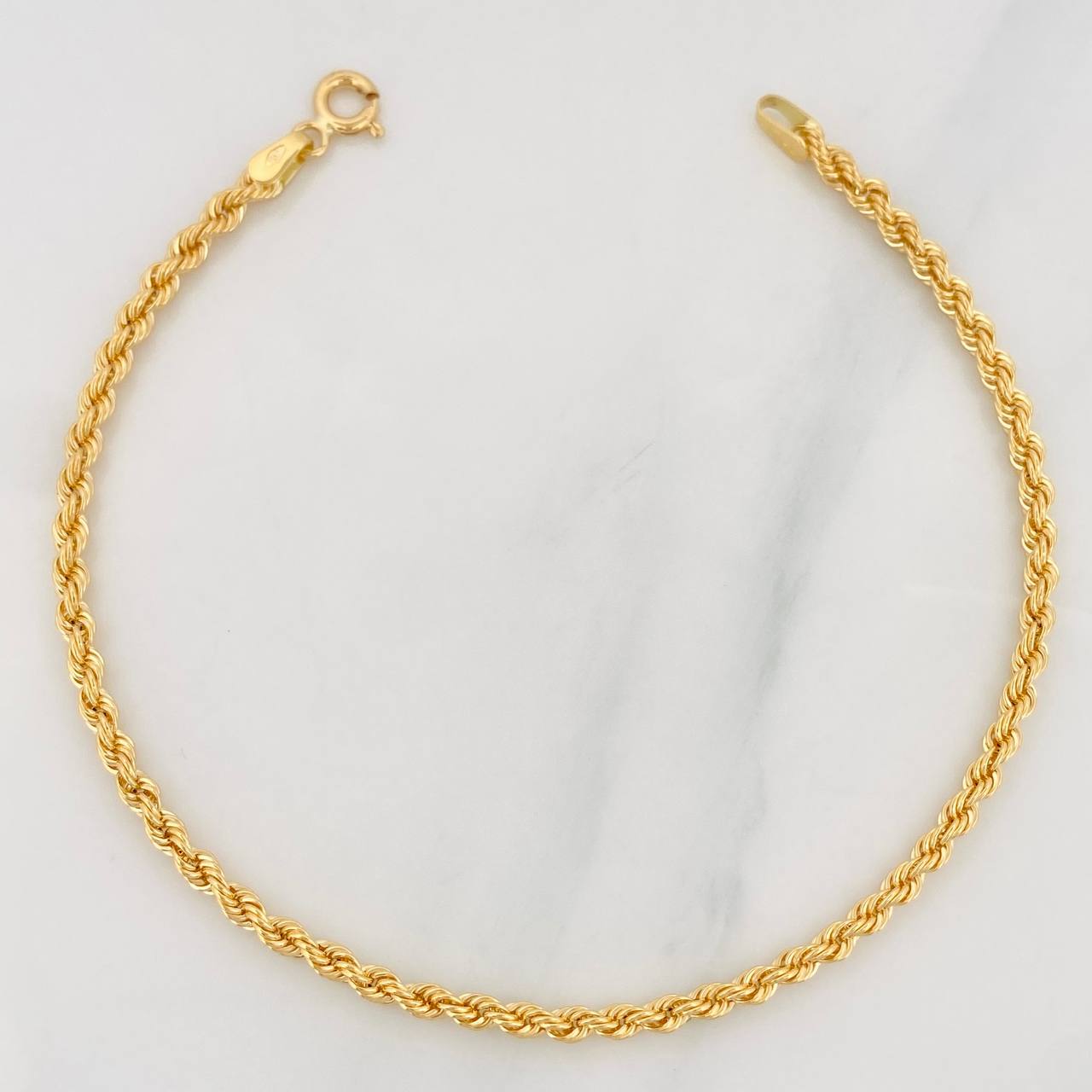 Pulso Lazo 2g / 7 3/4 in / 7.7mm Oro Amarillo 18K