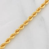 Pulso Lazo 2.75g / 7 3/4 in / 8.2mm Oro Amarillo 18K