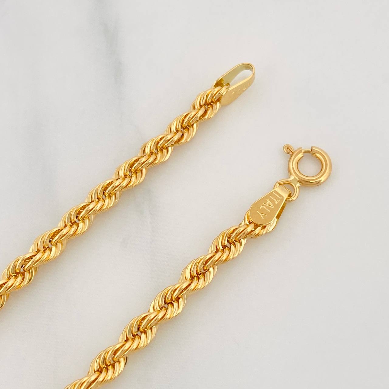 Pulso Lazo 2.75g / 7 3/4 in / 8.2mm Oro Amarillo 18K