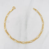 Pulso Figaro 1.55g / 7 3/4 in / 8.2mm Oro Amarillo 18K