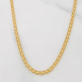 Cadena China 5.5g / 18 in / 2.4mm Oro Amarillo 18K