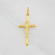Dije Cruz Cristo 1.15g / 1 1/2 in Oro Amarillo 18K