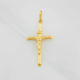 Dije Cruz Cristo 1.15g / 1 1/2 in Oro Amarillo 18K