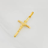 Dije Cruz Cristo 1.15g / 1 1/2 in Oro Amarillo 18K