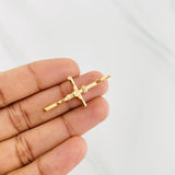 Dije Cruz Cristo 1.15g / 1 1/2 in Oro Amarillo 18K