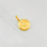 Pendant Miraculous Virgin 0.7g / 3/4 in Yellow Gold 18K