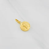 Dije San Benito 0.5g / 3/4 in Oro Amarillo 18K