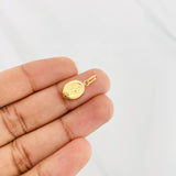 Dije Virgen Milagrosa 0.5g / 3/4 in Oro Amarillo 18K