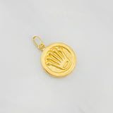 Pendant Crown 0.95g / 3/4 in Yellow Gold 18K
