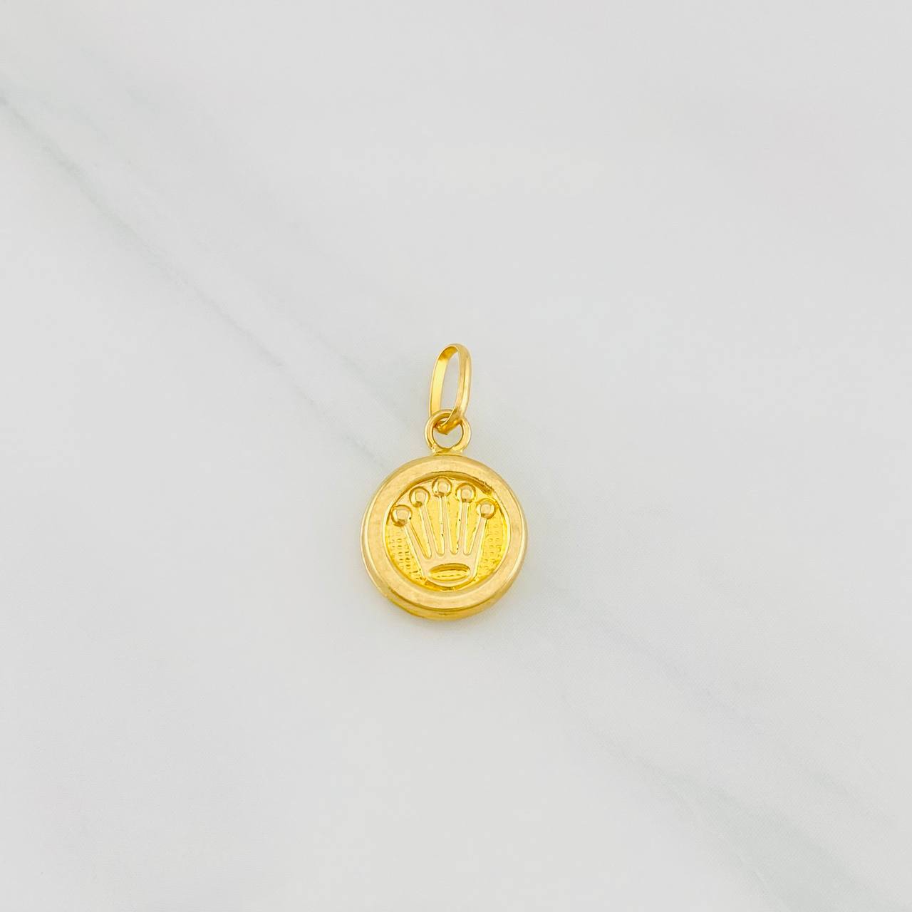 Pendant Crown 0.55g / 3/4 in Yellow Gold 18K