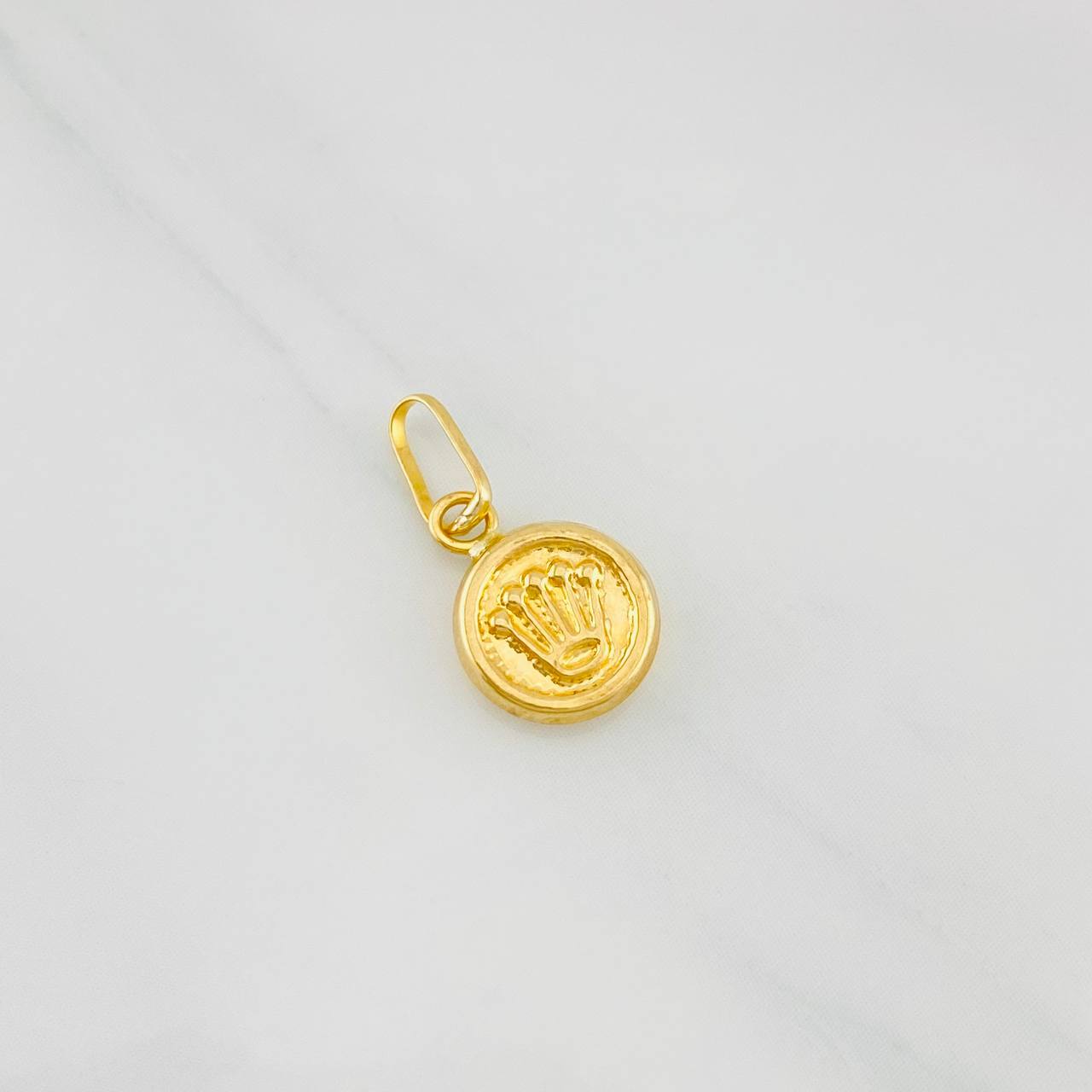 Pendant Crown 0.4g / 1/2 in Yellow Gold 18K
