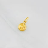 Dije Corona 0.5g / 1/2 in Oro Amarillo 18K