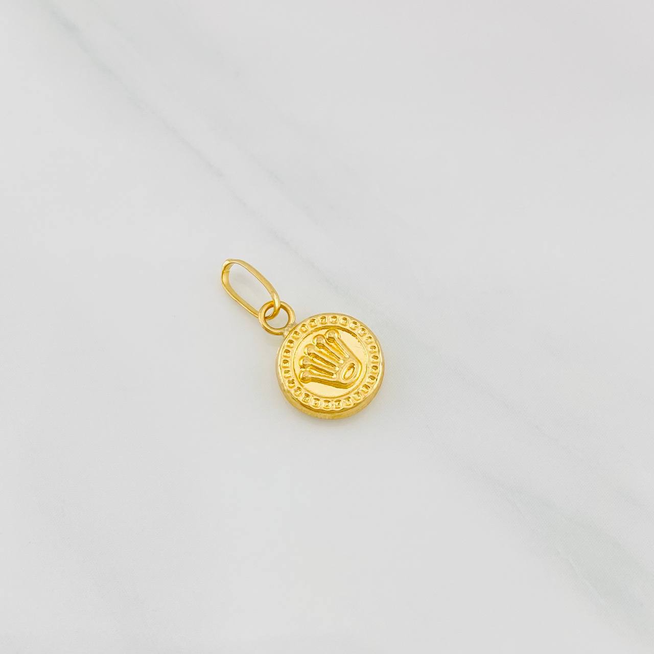 Pendant Crown 0.4g / 1/2 in Yellow Gold 18K