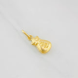 Dije Bolsa Dinero 0.35g / 3/4 in Oro Amarillo 18K