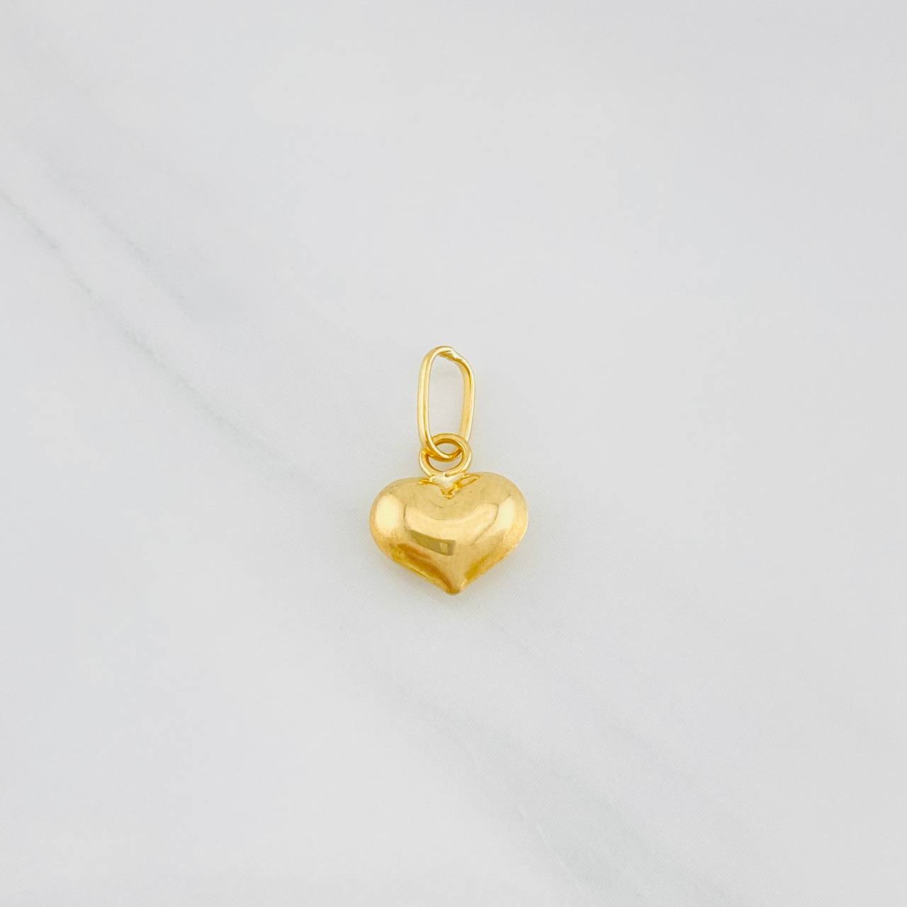Pendant Heart 0.3g / 1/2 in Yellow Gold 18K