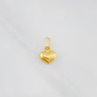 Pendant Heart 0.3g / 1/2 in Yellow Gold 18K