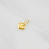 Pendant Heart 0.3g / 1/2 in Yellow Gold 18K