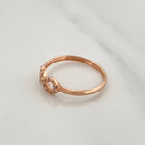 Anillo Infinito 1.2gr / T6 1/4 / Oro Rosa 18K $