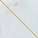 Cadena Militar 4.6gr / 19 3/4 in / Oro Amarillo +3 18K