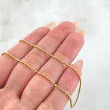 Cadena Militar 4.6gr / 19 3/4 in / Oro Amarillo +3 18K