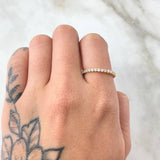 Churumbela Ring 1.2gr / T6 1/2 / 18K Yellow Gold ©