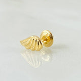 Piercing Ala 0.3gr / 1/2 in / Oro Amarillo Nac.Esp. 18K