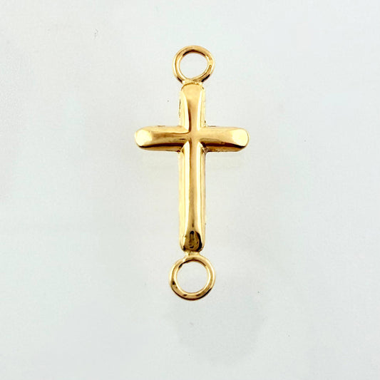 Herraje Cruz 0.2gr / 1.3cm / Oro Amarillo 18K