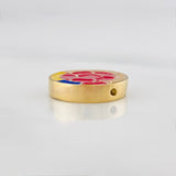 Charm Shield Selection 2.45 g / 1/2 in 18K Yellow Gold