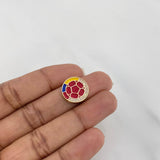 Charm Shield Selection 2.45 g / 1/2 in 18K Yellow Gold