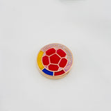 Herraje Escudo Selección 2.45 g / 1/2 in Oro Rosa 18K