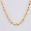 Cadena Rustica Trebol 11.2g / 24 in / 5mm Oro Amarillo 18K